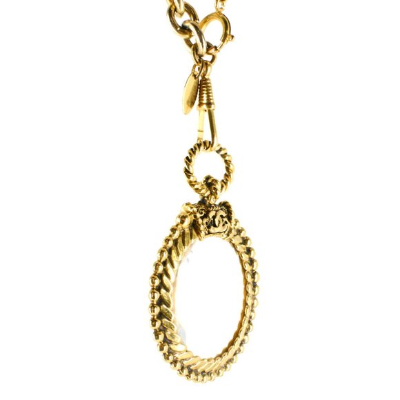 CHANEL Vintage Magnifying Glass Necklace - Picture 6 of 7